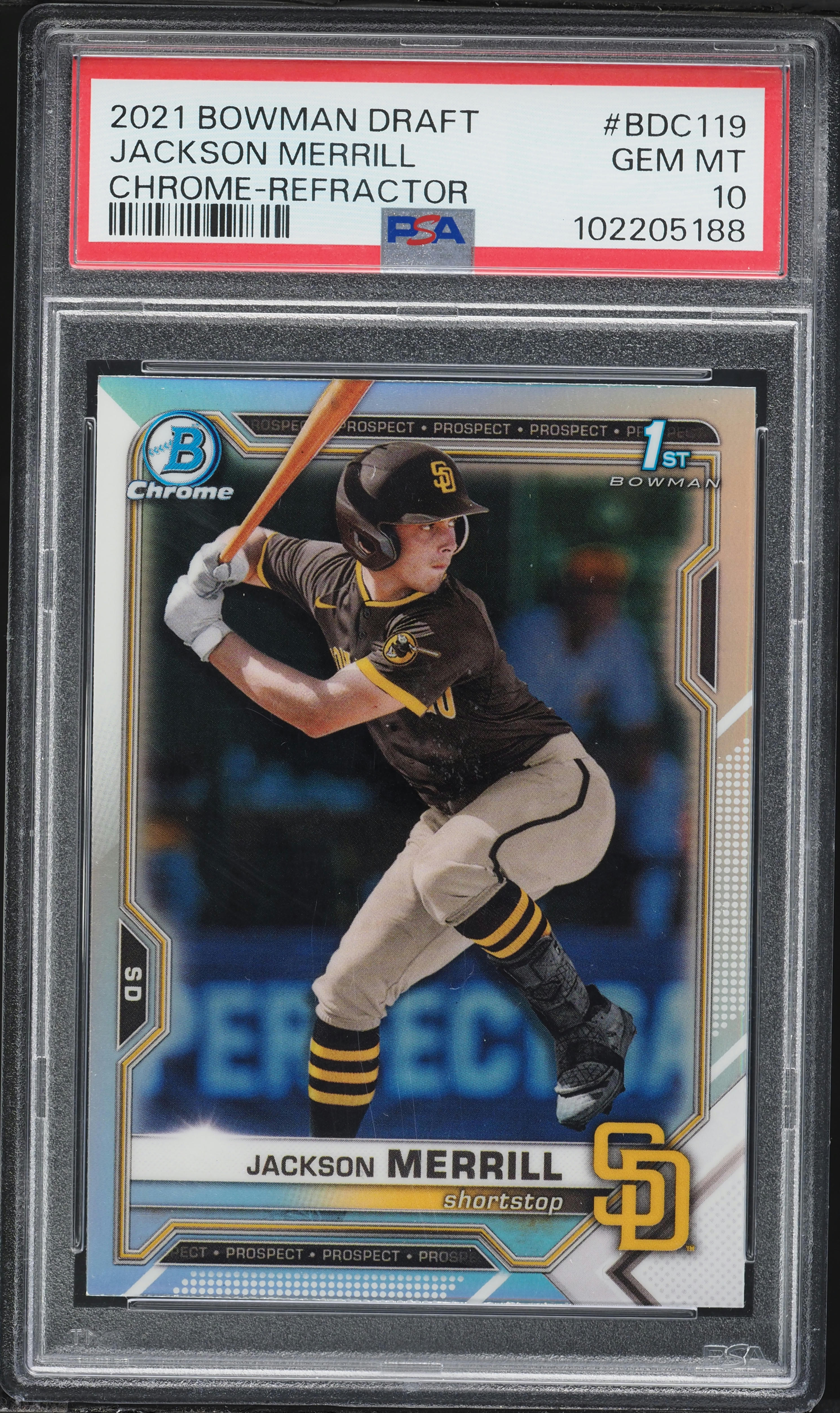Jackson Merrill (Bowman Draft #BDC119)