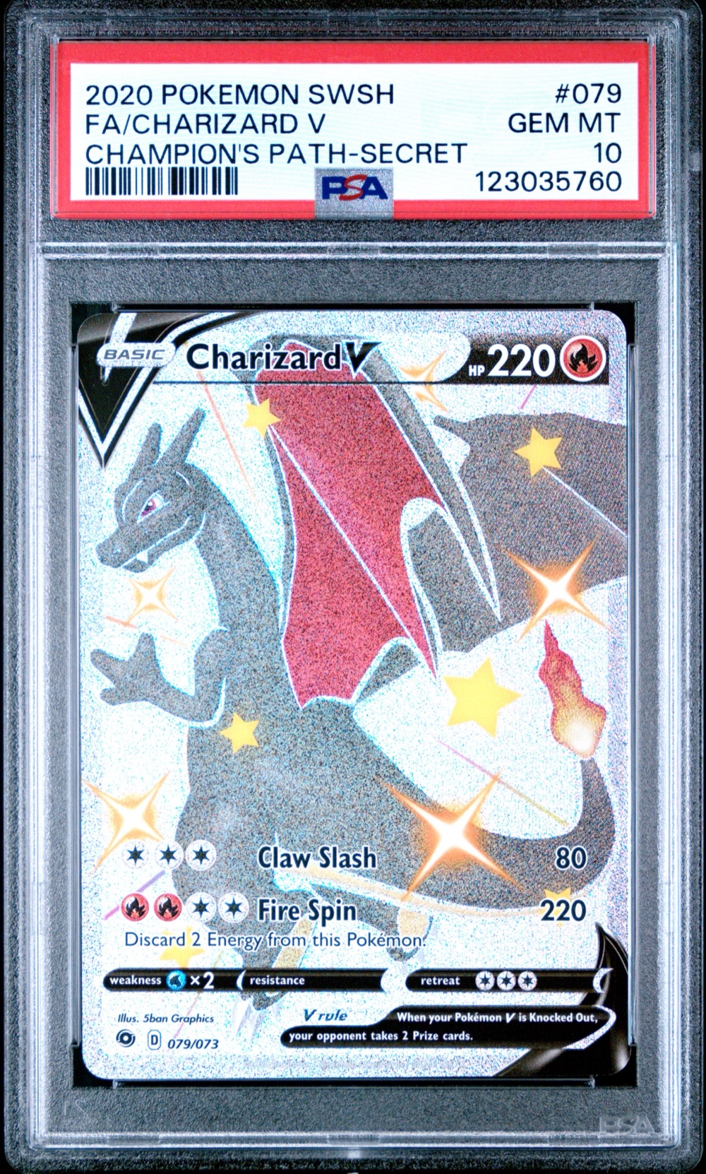 Charizard V Full Art (Champion's Path #079) · Kiln inventory