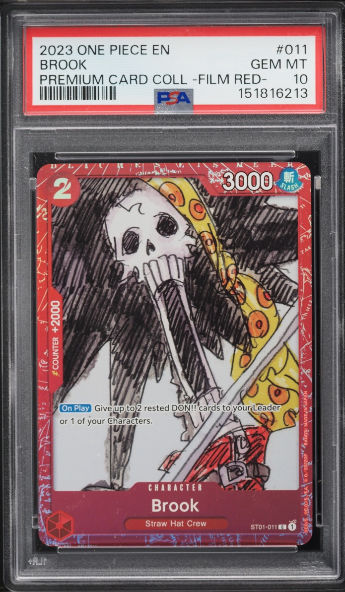 2023 #ST01-011 Brook PSA 10 One Piece Premium Collection Film Red