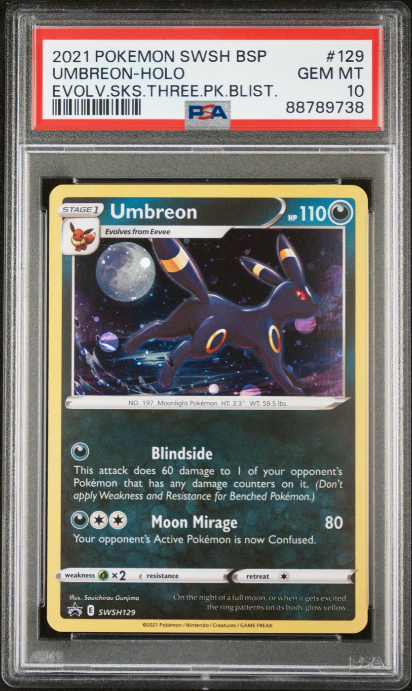 Umbreon Holo (SWSH Black Star Promo #129) · Member reward