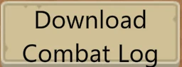 The Download Combat Log button in the OPTCG Sim game screen